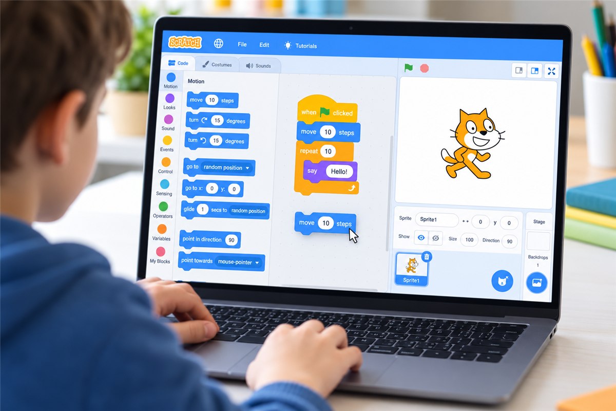 Little Code Explorers learning project